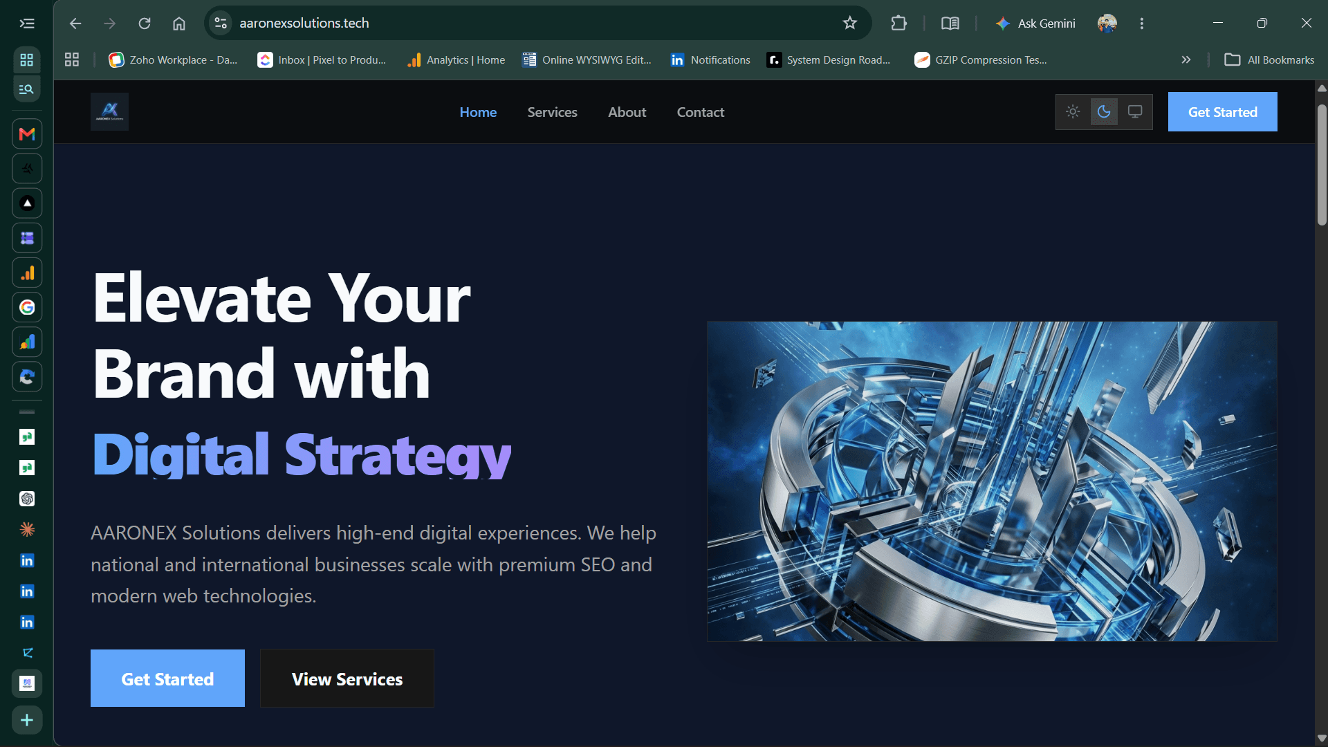 Aaronex Solution screenshot